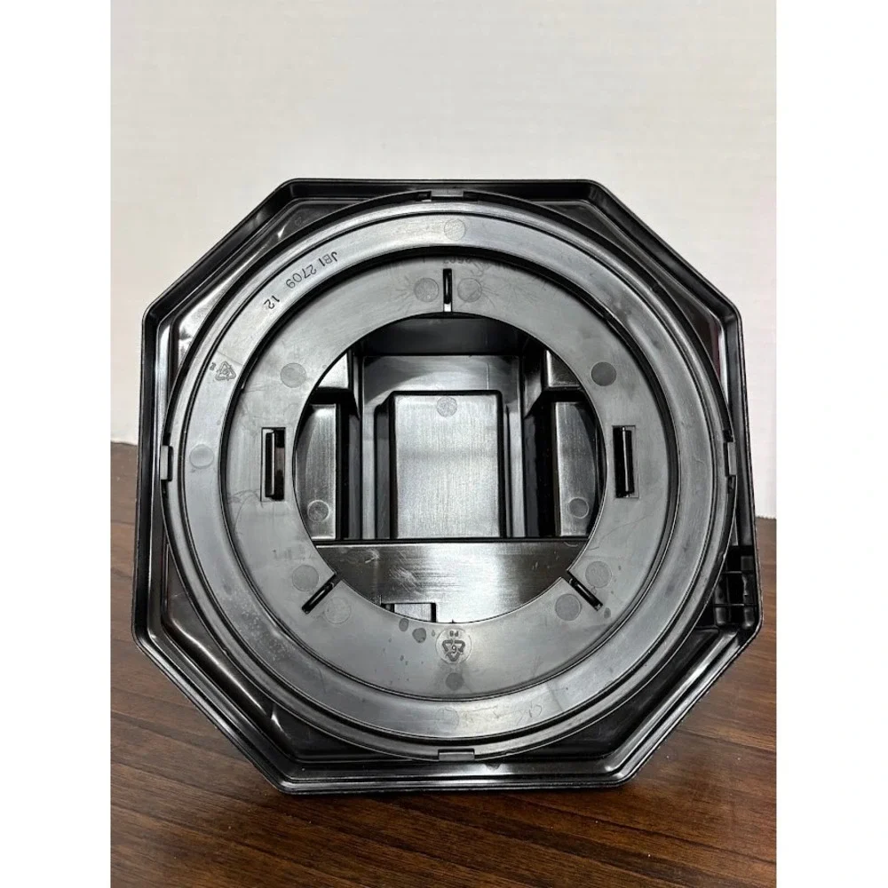 3M Post-it Black Rotating Desk Organizer Caddy with Tape Dispenser Swivel Base
